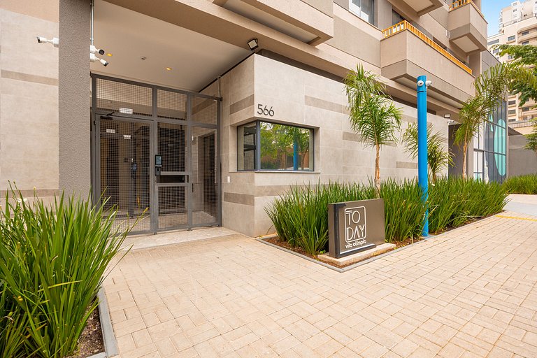 Refuge Vila Olímpia - apto 2 quartos/piscina/Wi-Fi