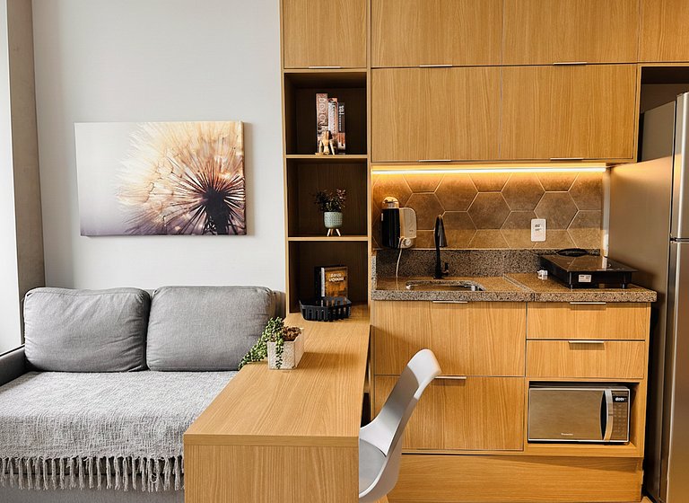 Inspiration Frei Caneca | Decorated Apartment with Private R