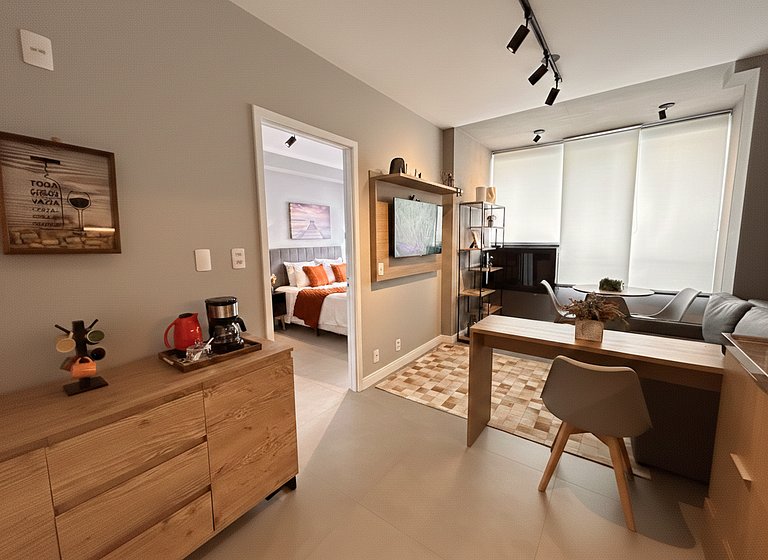 Inspiration Frei Caneca | Decorated Apartment with Private R