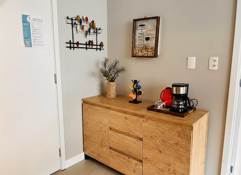 Inspiration Frei Caneca | Decorated Apartment with Private R