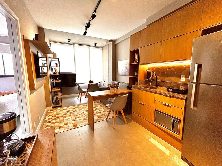 Inspiration Frei Caneca | Decorated Apartment with Private R