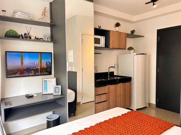 Elite Apartamento moderno c/ vista Av Oscar Freire