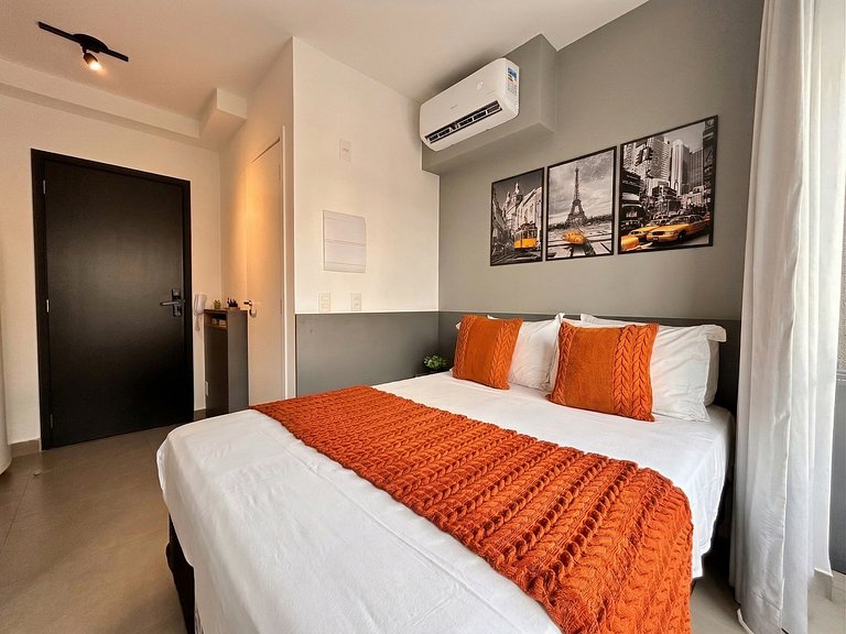 Elite Apartamento moderno c/ vista Av Oscar Freire