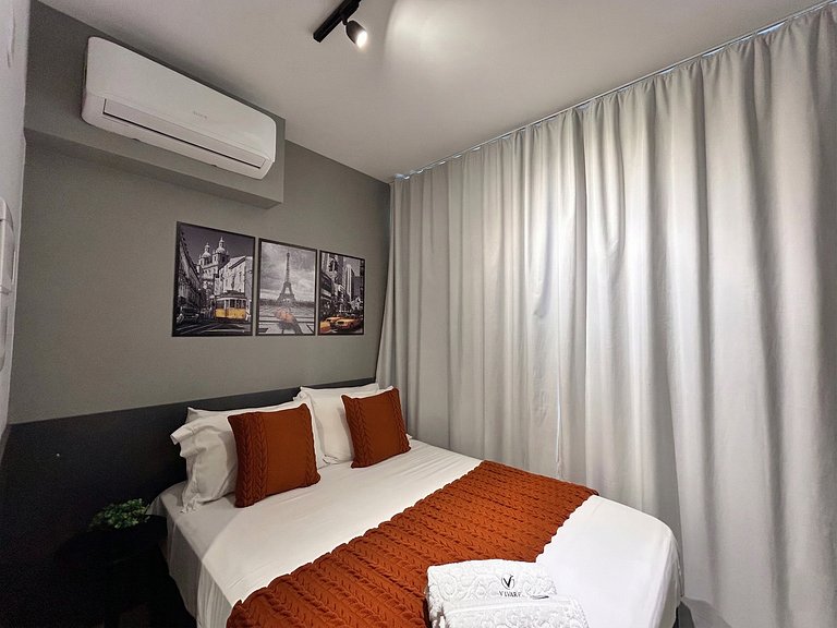 Elite Apartamento moderno c/ vista Av Oscar Freire