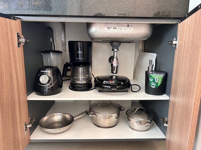 Elite Apartamento moderno c/ vista Av Oscar Freire