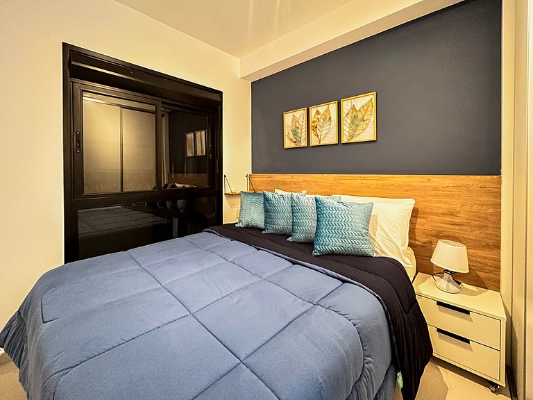 Bela Blue | 1 Dorm Passos da Paulista C/ Vaga/Wifi