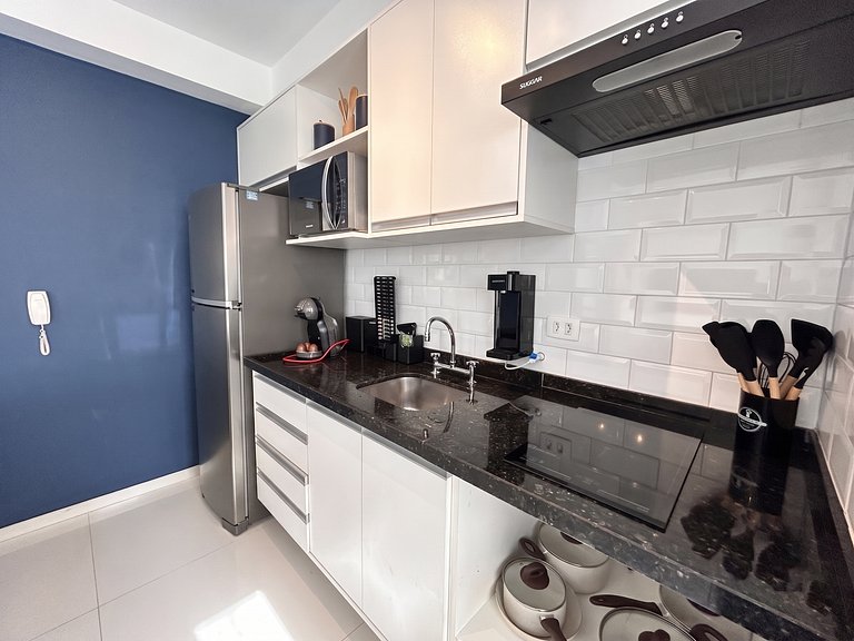 Bela Blue | 1 Dorm Passos da Paulista C/ Vaga/Wifi