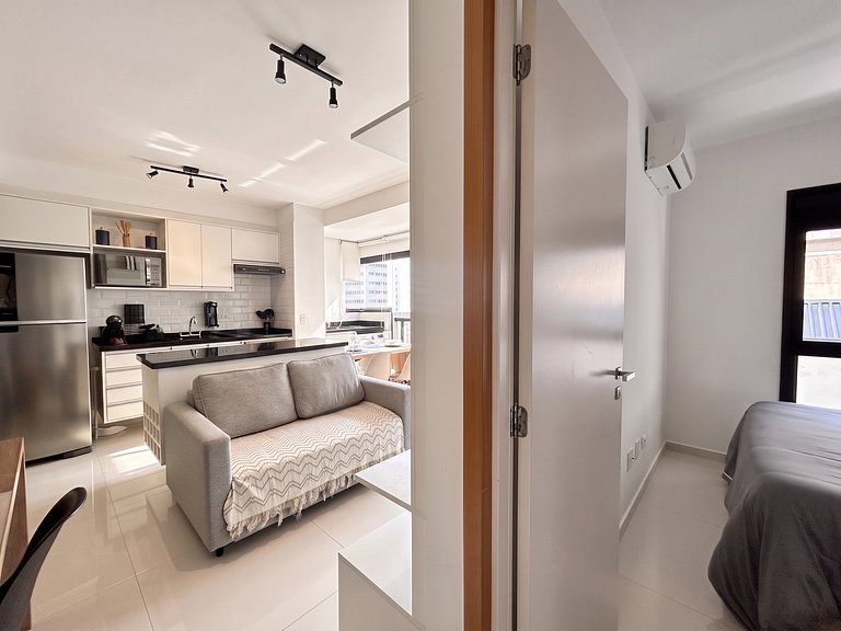 Bela Blue | 1 Dorm Passos da Paulista C/ Vaga/Wifi