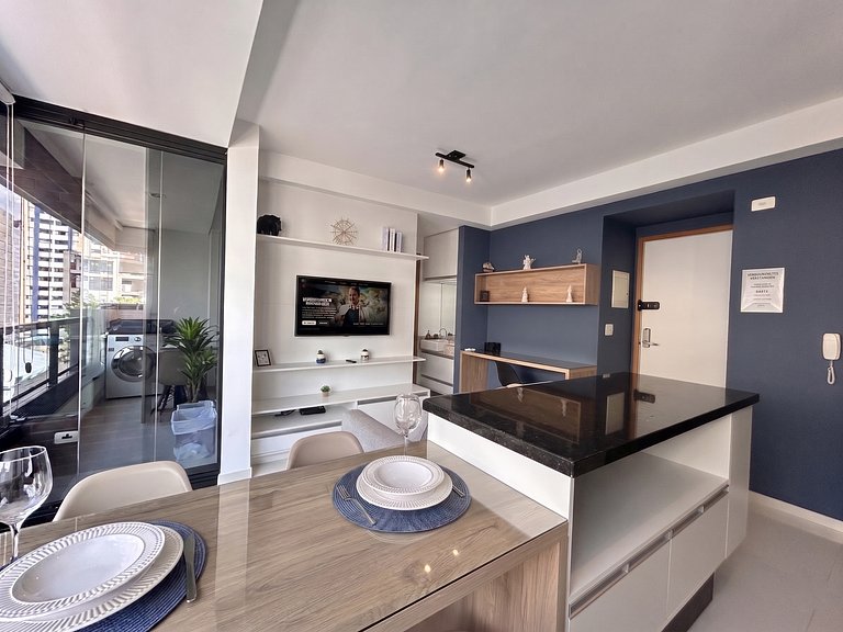Bela Blue | 1 Dorm Passos da Paulista C/ Vaga/Wifi