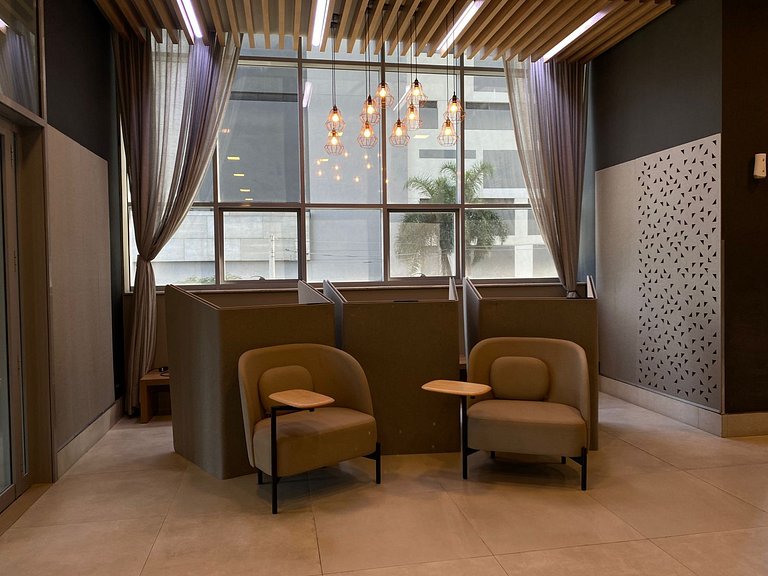 Single Pinheiros · Studio C/ Vaga | Piscina| Wi-Fi