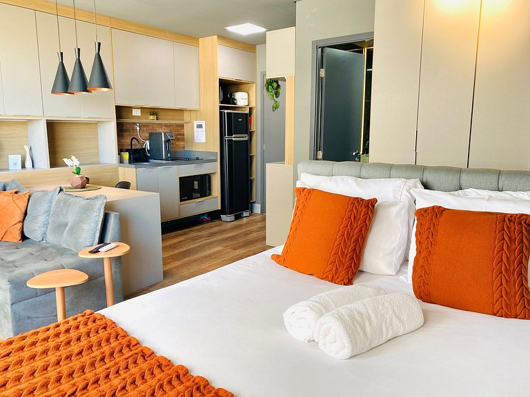 Single Pinheiros · Studio C/ Vaga | Piscina| Wi-Fi