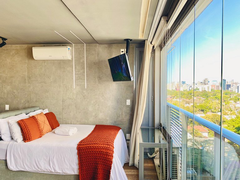 Single Pinheiros · Studio C/ Vaga | Piscina| Wi-Fi