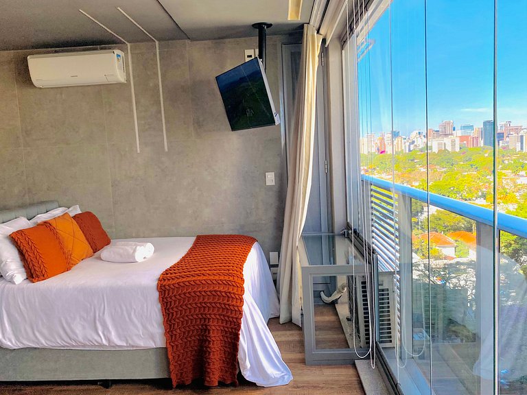 Single Pinheiros · Studio C/ Vaga | Piscina| Wi-Fi