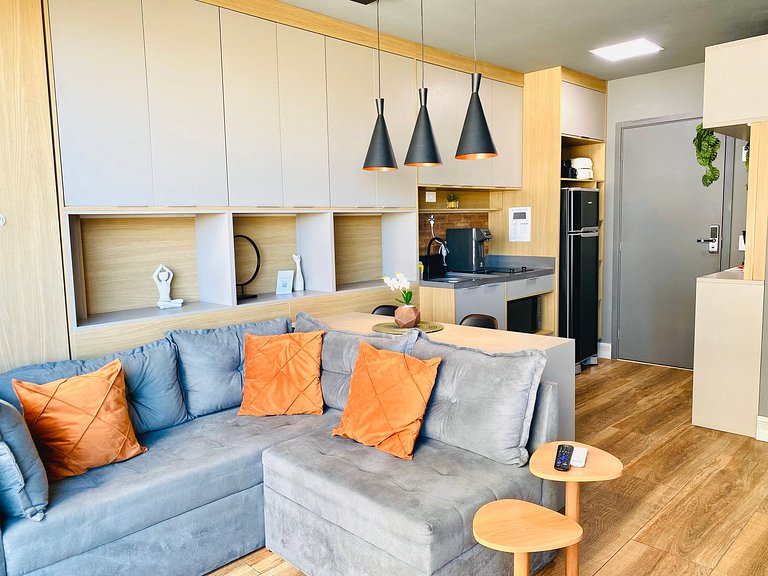 Single Pinheiros · Studio C/ Vaga | Piscina| Wi-Fi