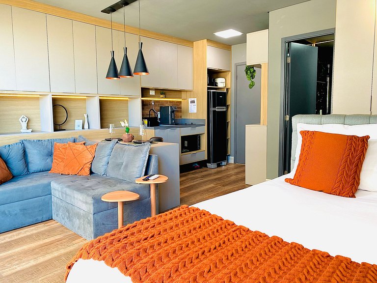 Single Pinheiros · Studio C/ Vaga | Piscina| Wi-Fi