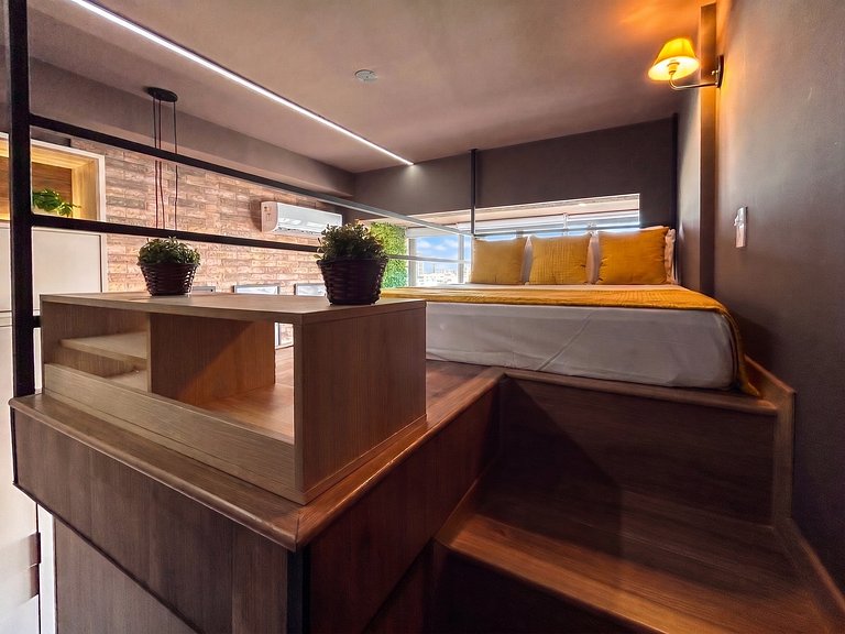 Studio Moema c/ Piscina Rooftop Metrô e Ibirapuera