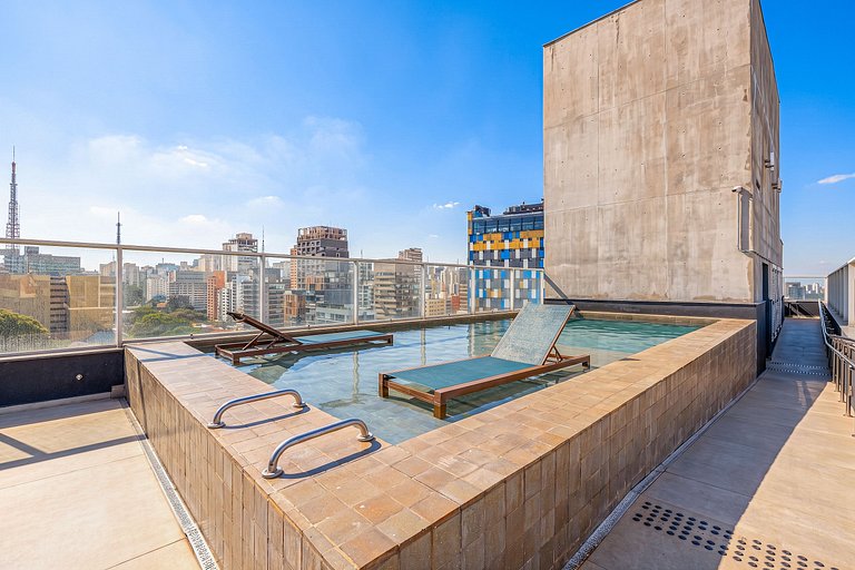 Gold  - 2 Quartos • Piscina • Wi-Fi • Oscar Freire