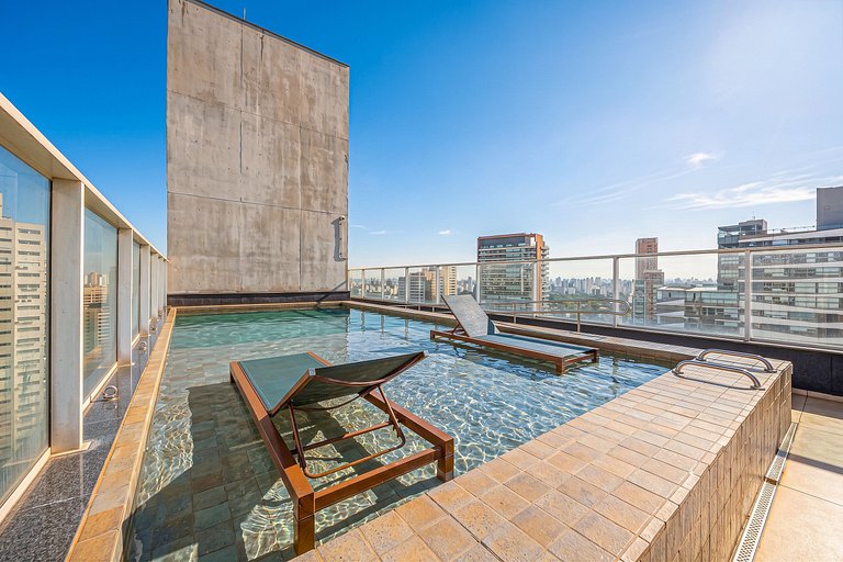 Gold  - 2 Quartos • Piscina • Wi-Fi • Oscar Freire