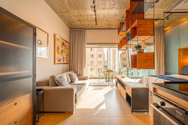 Studio Novo C/ Vaga / Piscina / Jacuzzi e Academia
