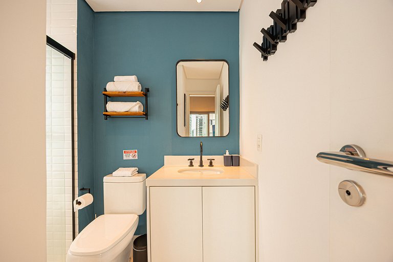 Studio Novo C/ Vaga / Piscina / Jacuzzi e Academia