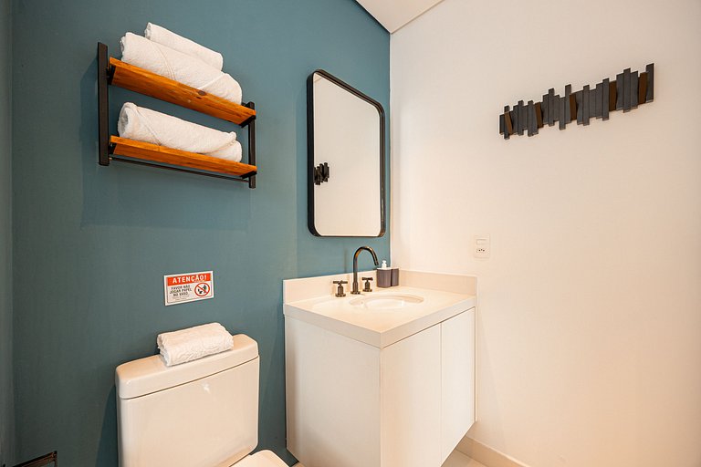 Studio Novo C/ Vaga / Piscina / Jacuzzi e Academia