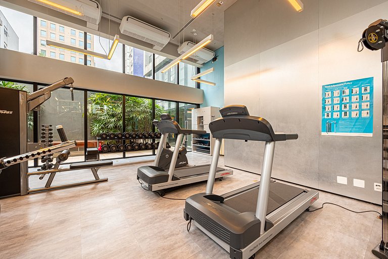 Studio Novo C/ Vaga / Piscina / Jacuzzi e Academia