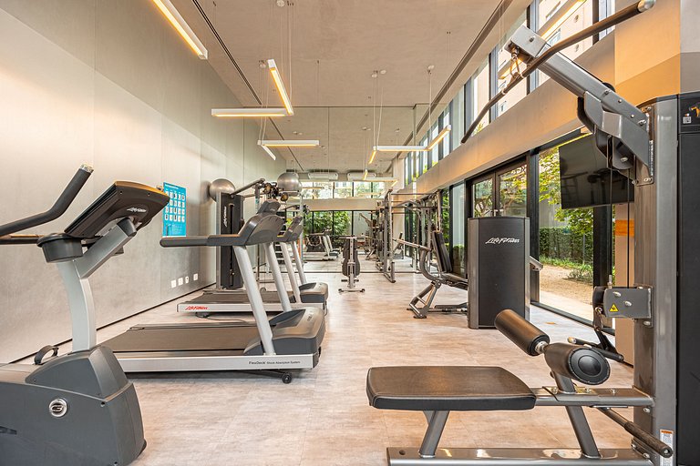 Studio Novo C/ Vaga / Piscina / Jacuzzi e Academia