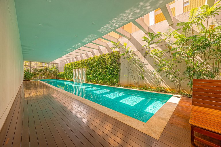 Studio Novo C/ Vaga / Piscina / Jacuzzi e Academia