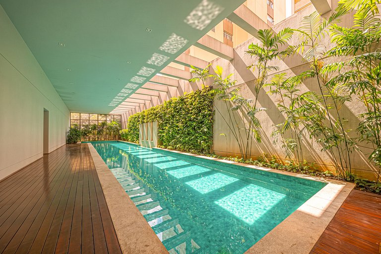 Studio Novo C/ Vaga / Piscina / Jacuzzi e Academia