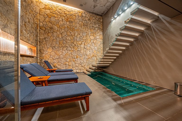 Studio Novo C/ Vaga / Piscina / Jacuzzi e Academia