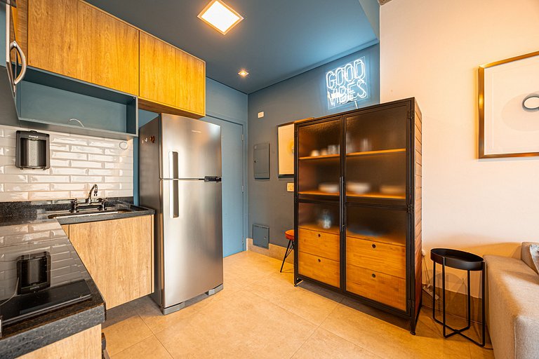 Studio Novo C/ Vaga / Piscina / Jacuzzi e Academia
