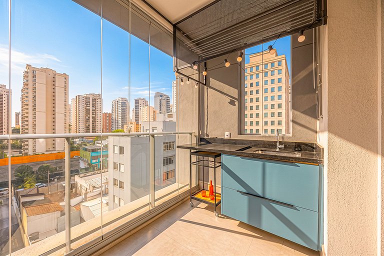 Studio Novo C/ Vaga / Piscina / Jacuzzi e Academia