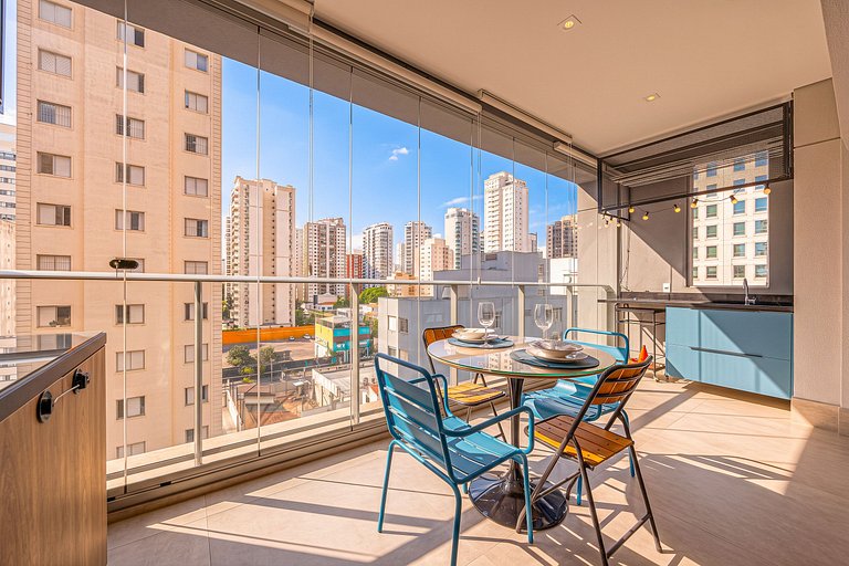 Studio Novo C/ Vaga / Piscina / Jacuzzi e Academia