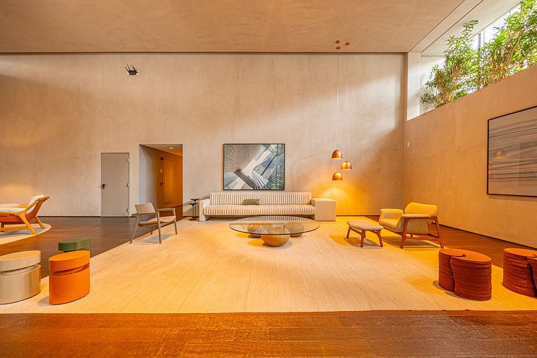 Studio Novo C/ Vaga / Piscina / Jacuzzi e Academia