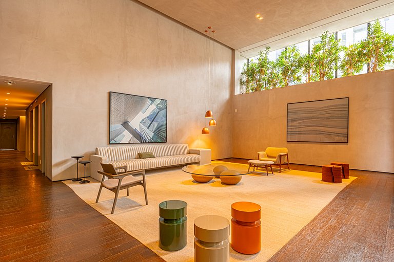 Studio Novo C/ Vaga / Piscina / Jacuzzi e Academia