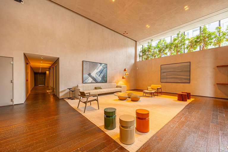 Studio Novo C/ Vaga / Piscina / Jacuzzi e Academia