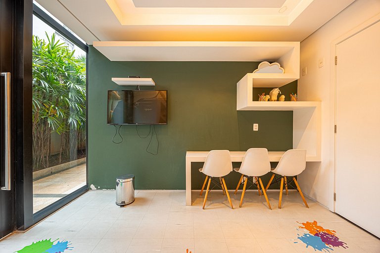 Studio Novo C/ Vaga / Piscina / Jacuzzi e Academia