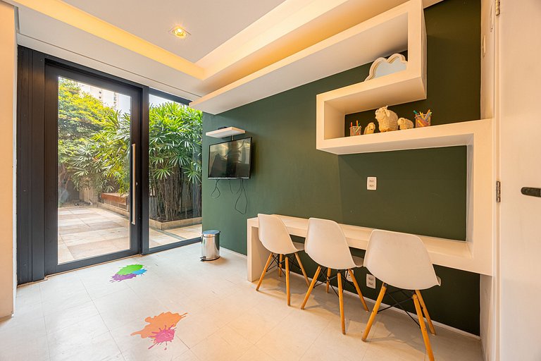 Studio Novo C/ Vaga / Piscina / Jacuzzi e Academia